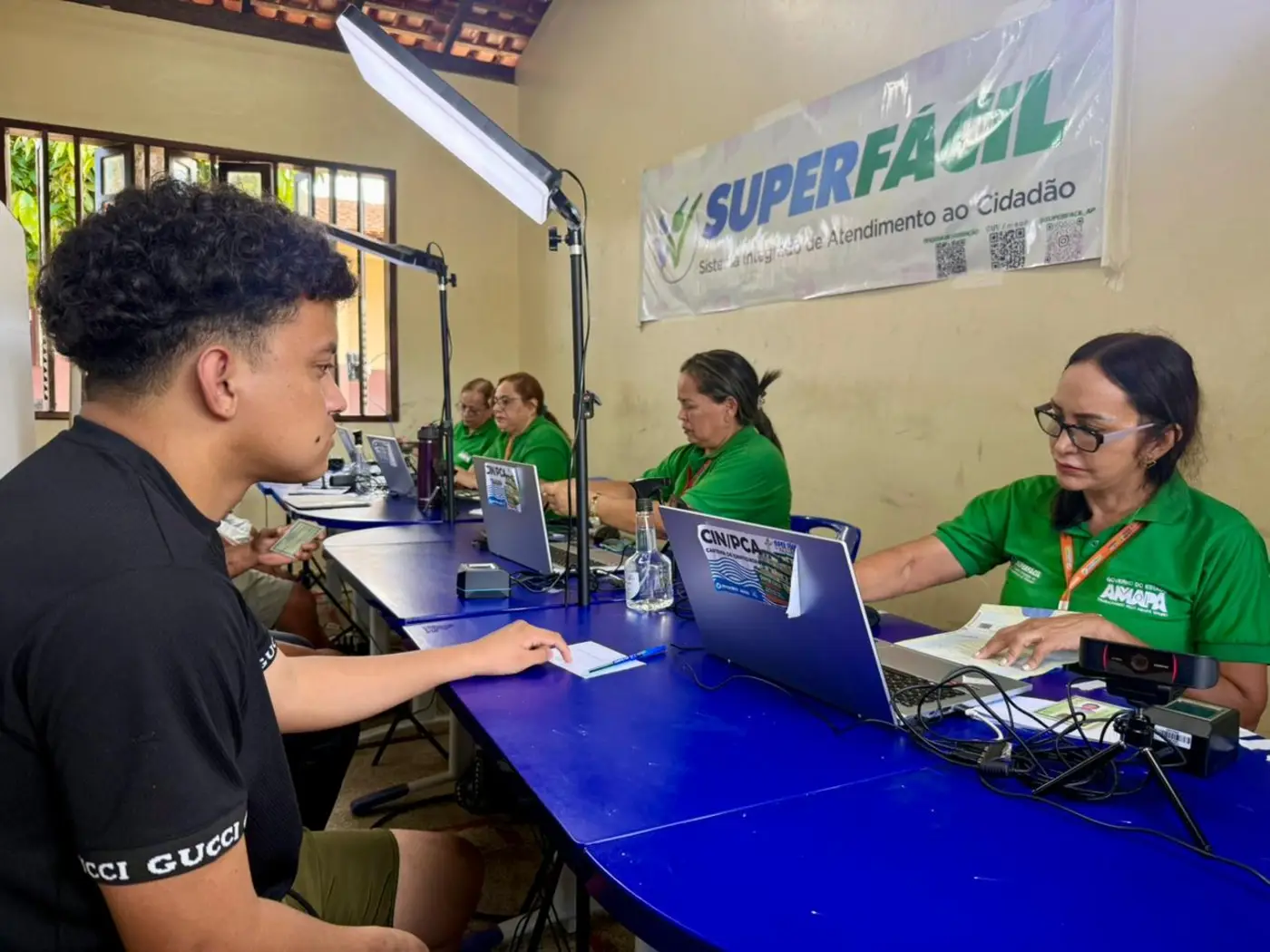 Programa “Mais Sorriso” promove serviços de cidadania no distrito do Pacuí em ação do Governo do Amapá