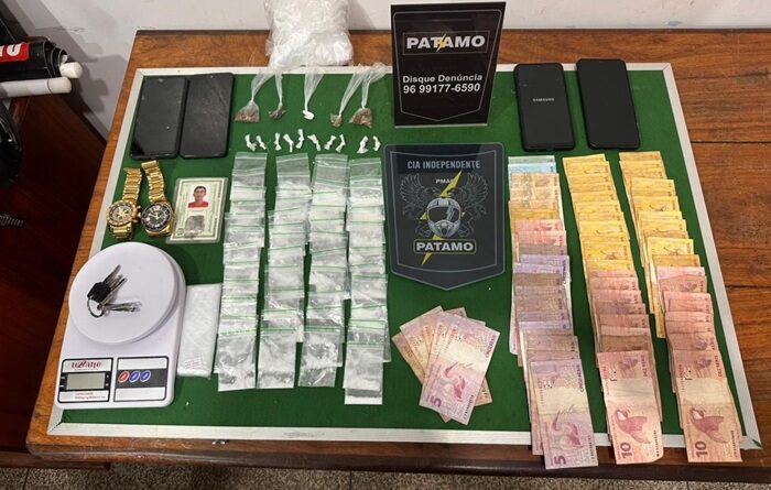 Tráfico ligado à facção é alvo de operação da Patamo no bairro Muca